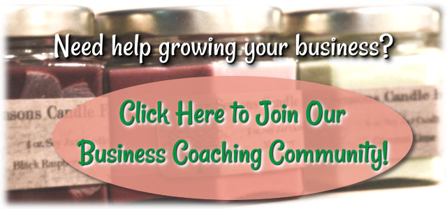 Candle Making Business Coaching and Community
